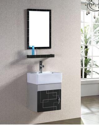 Bathroom Stainless Steel Vanity Cabinet Wall-Mounted Furniture