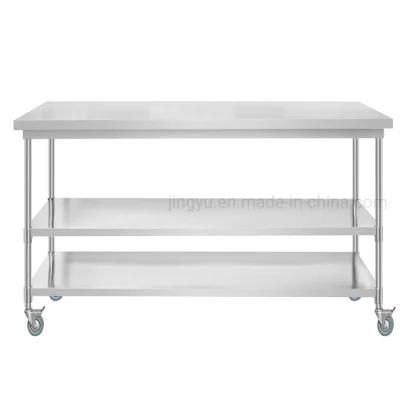 Commercial Kitchen Equipment Stainless Steel Cart for Restaurant