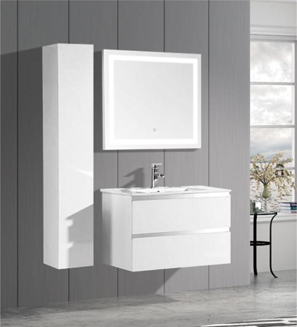 The Whole Set American Style Designs PVC Bathroom Cabinets Vanity