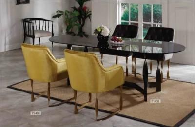 2020 New Dinging Room Furniture Sets with Metal Frame