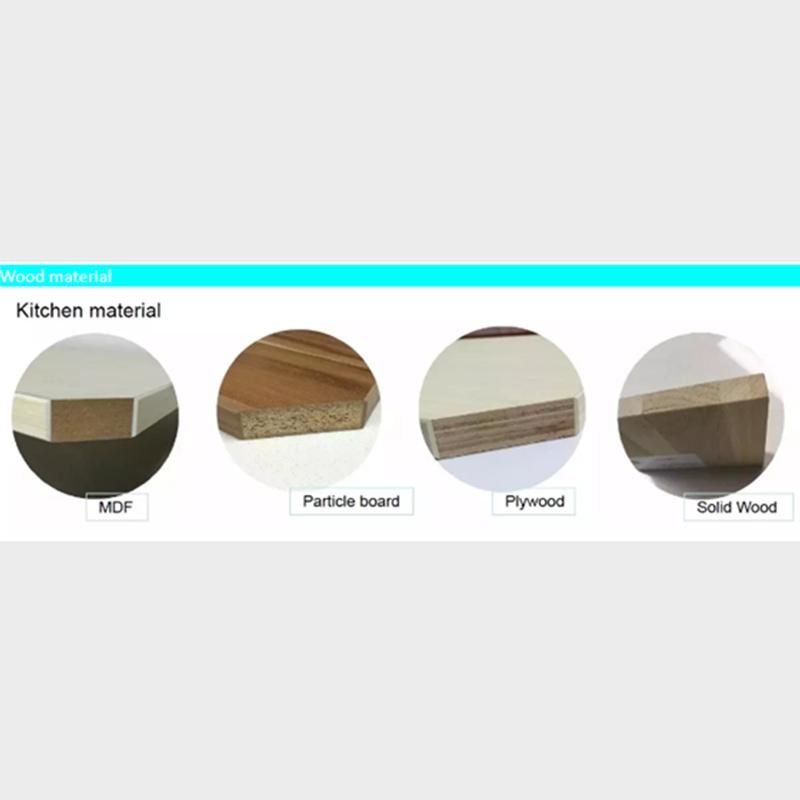 Manufacturers in China Custom MDF Door Panel Kitchen Cabinets