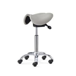 Simple Mechanism Saddle Chair Ergonomic Salon Saddle Stool