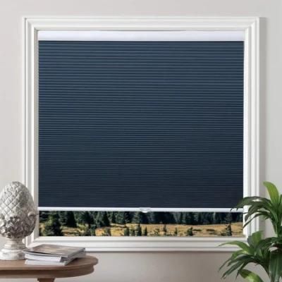 Heat Resistant Cordless Wholesale Blackout Honeycomb Sunscreen Cellular Roller Shades Pleated Blind