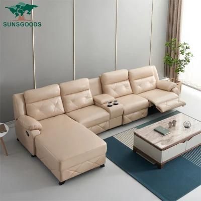Factory Wholesale Classic High Quality Genuine Leather /PU/ Fabric Furniture