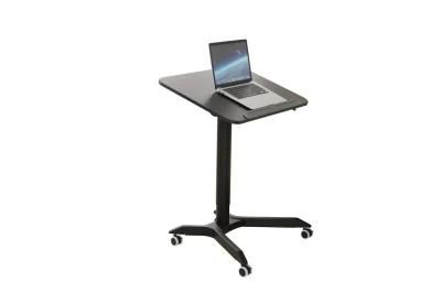 PC Table Height Adjustable Mobile Laptop Stand Desk Rolling Table Cart