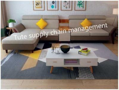 Modern High-Grade Cotton Linen Fabric Living Room Sofa