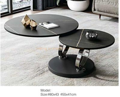 Best Selling Rock Beam Top New Model Coffee Table Hotel Function Save Space Side Table