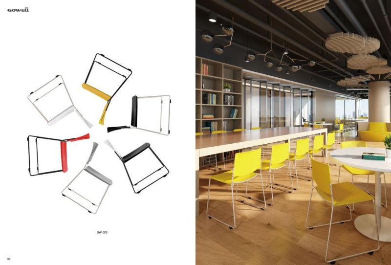 ABS Meeting Study Metal Staff Office Conference Mesh Chair