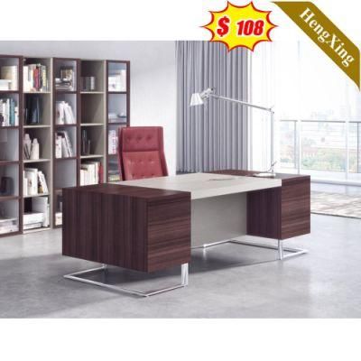 Free Design Customized Modern Melamine Laminate Finish Office Furniture Desk