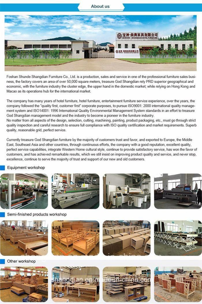 Foshan Manafacturer Hotel Furniture Modern Oak Wooden (AL 11)