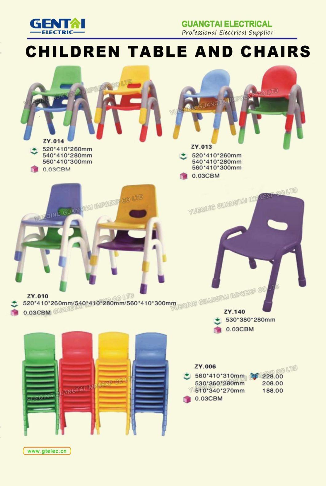 Wholesale Price Plastic Children Table and Chairs for Nursery Furniture