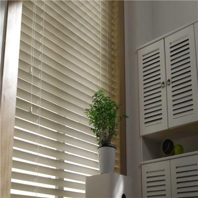 Ainted UV Coating Wooden Timber Venetian Window Blinds