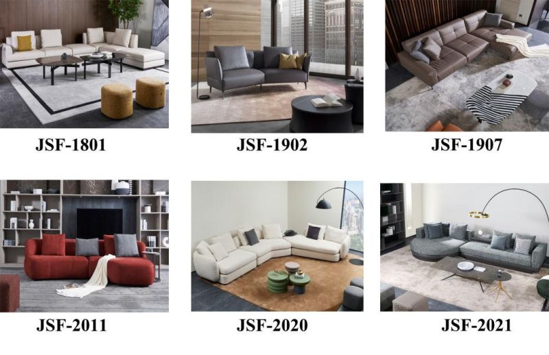 Living Room Furniture New Fashion L Shaped Sofa Set