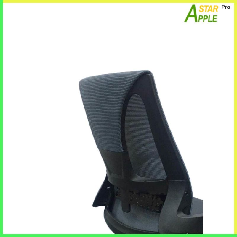 Office Furniture as-B2121 Plastic Chair with Fabric on Armrest
