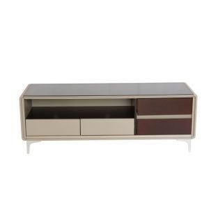 Modern Furniture Design Wooden TV Cabinet with Showcase Living Room
