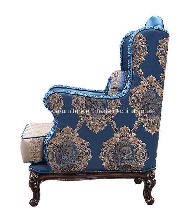 Classic Style European Style Hotel Reception Living Room Chair with Cushion