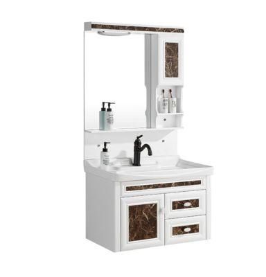 New Product Fully Assembled Cabinets Wash Basin Cabinet PVC Bathroom Vanity