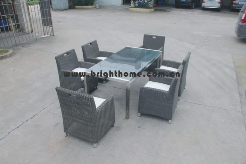 Leisure Outdoor Patio Rattan Modern Garden Furniture Chair Table