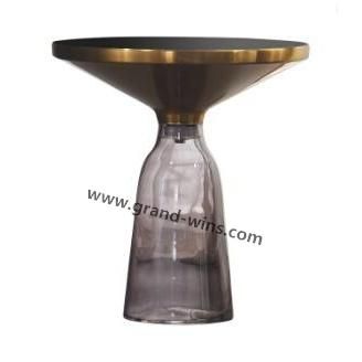 Modern Living Room Furniture Glass Center Coffee Side Corner Table