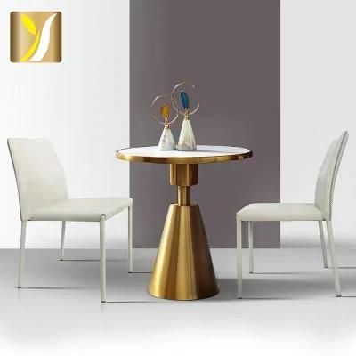 Wholesale Luxury Design Gold Modern Furniture Marble Coffee Side Table