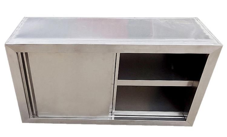 Commercial Hotel Stainless Steel Kitchen Wall Hanging Mount Cabinet