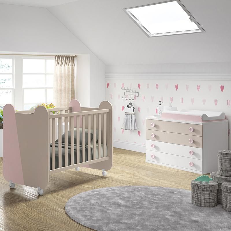 E1 Standard Modern Design Baby Furniture Baby Crib