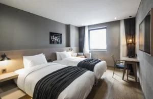 Foshan Factory Modern Hospitality Bedroom Furniture for 5 Star Standard Hotel Room
