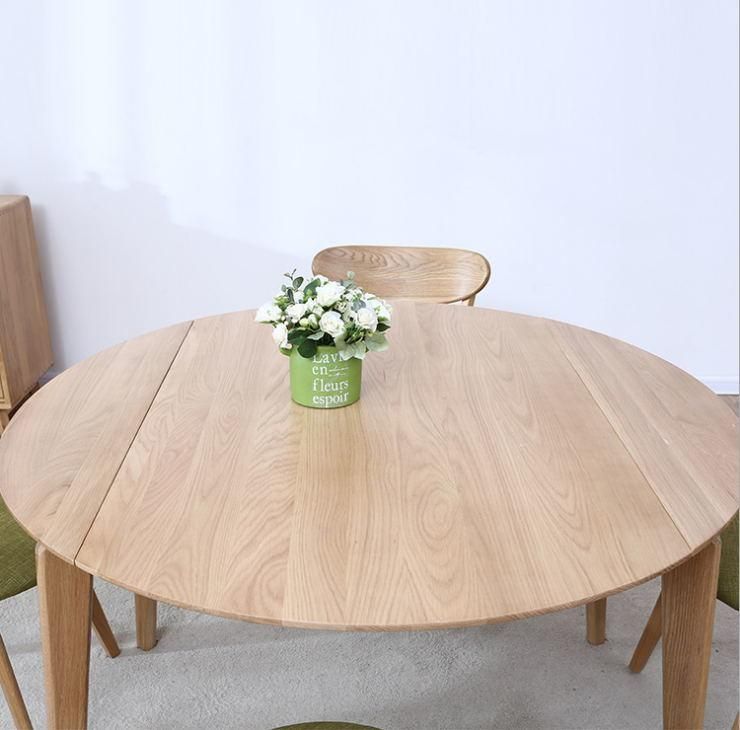 Solid Wooden Folding Dining Table