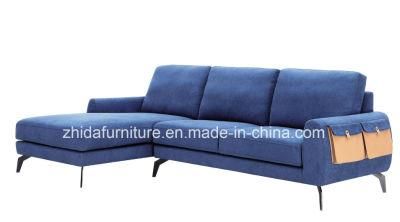 Chinese High Quality Sofa Modern L-Shape Sectional Sofa Set