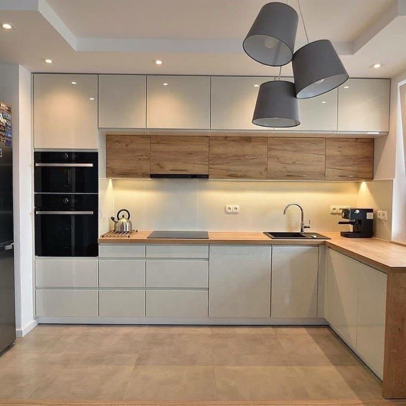 Kitchen Cabinets Cabinet Australia Canada Modern Design Lacquer Finish Luxury