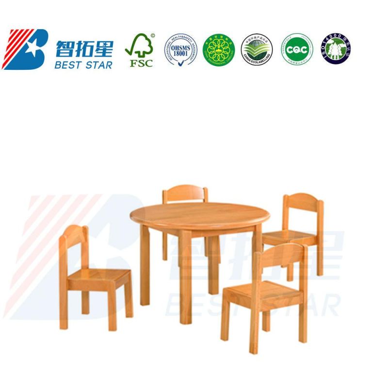 Kid′s Stackable Wooden Chair. School Furniture Student Chair, Preschool and Kindergarten Chair, Day Care Chair