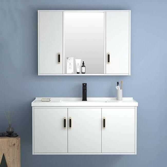 Light Luxury Bathroom Cabinet Combination Rock Board Bathroom Vanity Basin