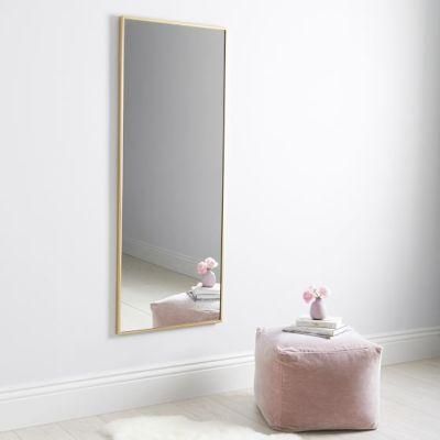 Rectangle Wall Mirror Decorative Full Length Dressing Metal Framed Mirror