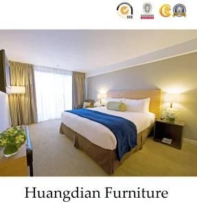 Factory Price 3 Stars Wooden Hotel Bedroom Furniture (HD414)