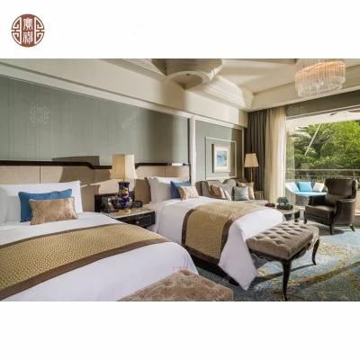 Latest Customized Hotel White Elegant Bedroom Furniture on Sale