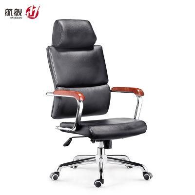 Modern Design High Back Leather Ergonomic Office Chair for Manager