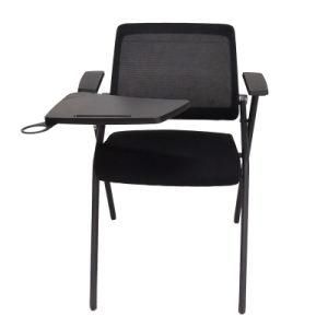 Modern Office Training Mesh Meeting Chair with Writing Pad