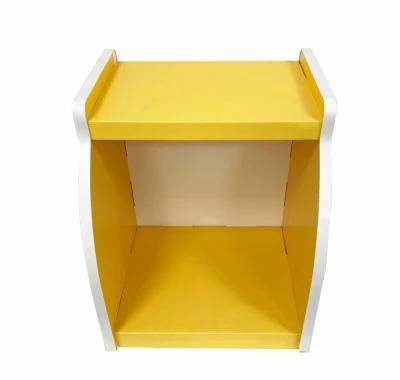 Wholesale Vertical Corrugated Paper Bedside Table for Furniture Shop