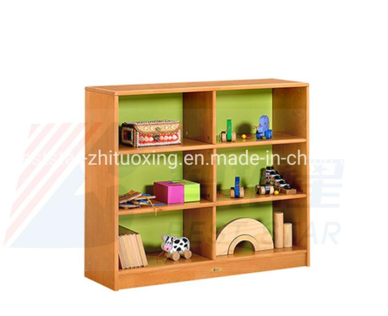 Preschool Kids Cubby Cabinet, Children Toy Storage Cabinet