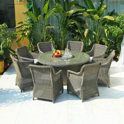 Modern Garden Patio Dining Table Set Beach Chair Outdoor Rattan Furniture