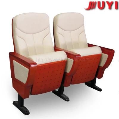 Jy-999m Removable Leg Auditorium Chair Wooden Armrest Chair
