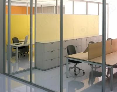 2022 Glass Partition The Best Office Partition Hot Selling Aluminum Double Glass Removable Partition Wall