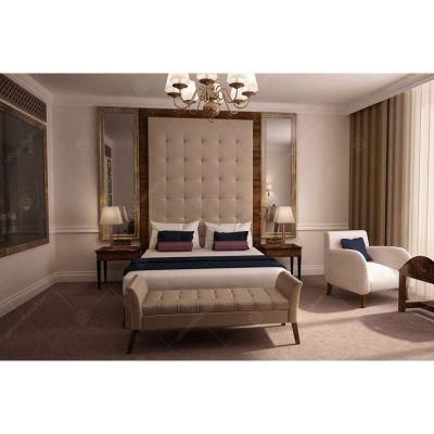 China Suppler Commercial Use Hotel Bed Room Furniture Bedroom Set Modern