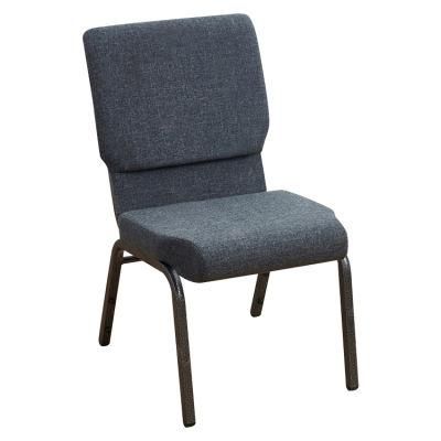 Connecting Church Chair Interlocking Metal Pastor Church Furniture Stackable Church Chair