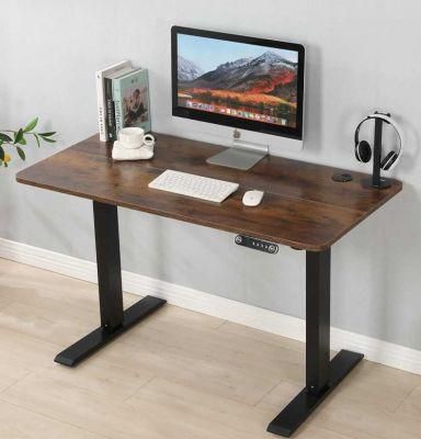 Home Metal Modern Style Work Luxury Manual Height Adjustable Computer Table