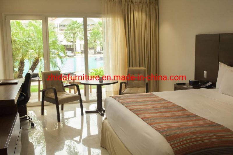 Foshan Customized King Size Bed Furniture 4 Star Hotel Villa Apartment Living Room Bedroom Furniture