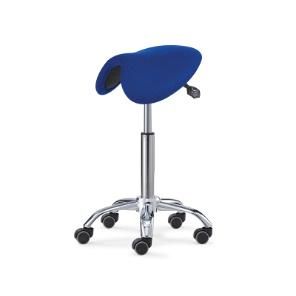 Simple Mechanism Saddle Chair Ergonomic Salon Saddle Stool