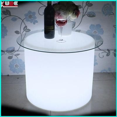 LED Light up Outdoor Furnitures Round Stool LED Light Furniture