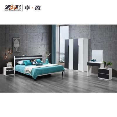 Modern Wholesale Wooden Home Furniture Set MDF Girl Boy Bedroom Furniture