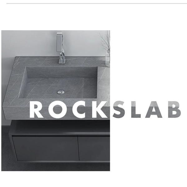 Modern Minimalist Rock Board Bathroom Cabinet Combination Custom Wash Basin Cabinet Wash Hand Wash Basin Vanity Light Luxury Bathroom Cabinet